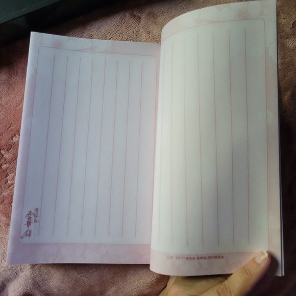 Hakuoki Harada OVA Sekkaroku (Snow Flowers) Notebook, Strap, Scroll Set + Bonus - Picture 6 of 16